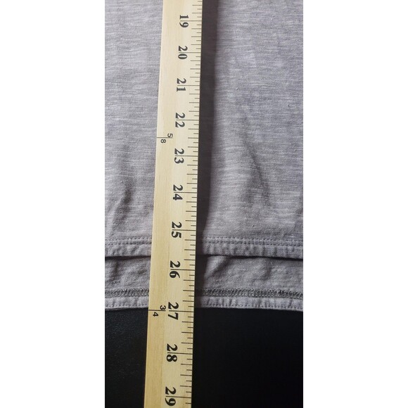 Eileen Fisher Tank Top Large Gray Hemp Cotton Scoop Neck Casual Slub Autumn Fall - Picture 8 of 8